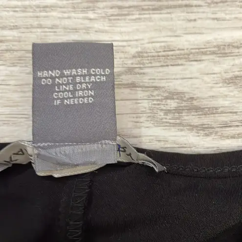 Kate & Mallory Black Sleeveless Maxi Dress with Side Slits Size XS