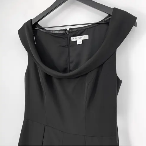 Kay Unger NWT Anais Jumpsuit w/Train Black 6