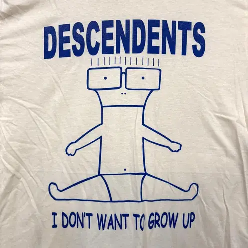 Descendents Milo I Don't Want to Grow Up Punk Rock Band T-Shirt Size Large