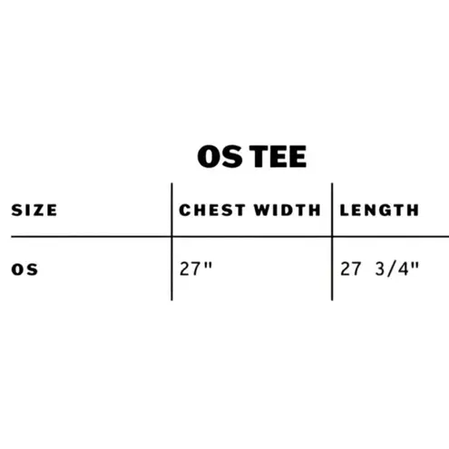 Daydreamer Spice Girls Photo One Size (OS) Tee in Black New with Tag MSRP $88