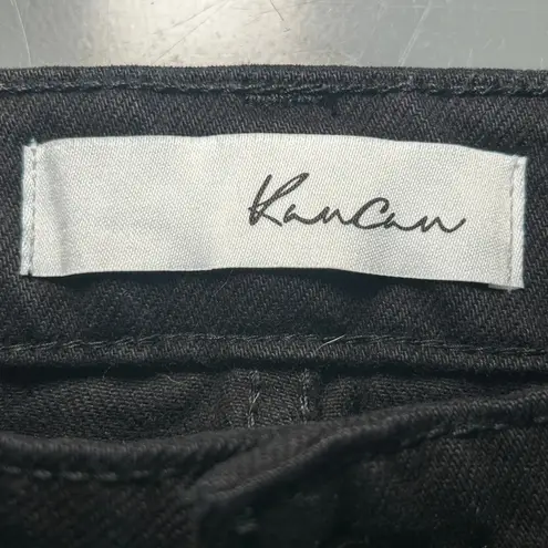 KanCan Everything's Awesome High Rise Shorts Denim Shorts Jean Shorts Size 7 Black