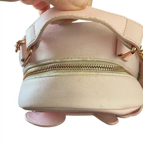 Lounge Fly Mattel Barbie Rose Gold Chain Mini Convertible Backpack girlhoodcore