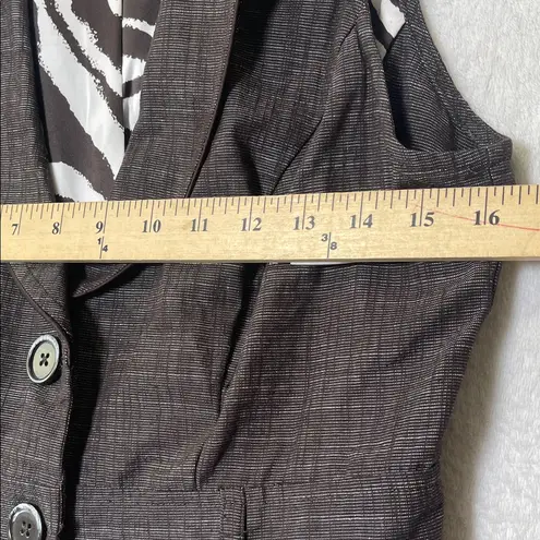 Trendy Dark Brown Vest Size L