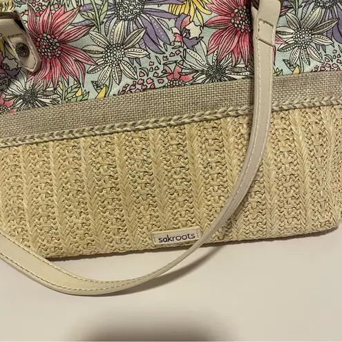 Sakroots Floral and Tan Women's Bag