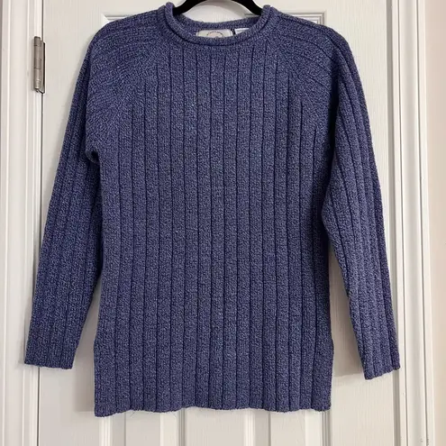 Vintage Blue 80's  Sweater size small