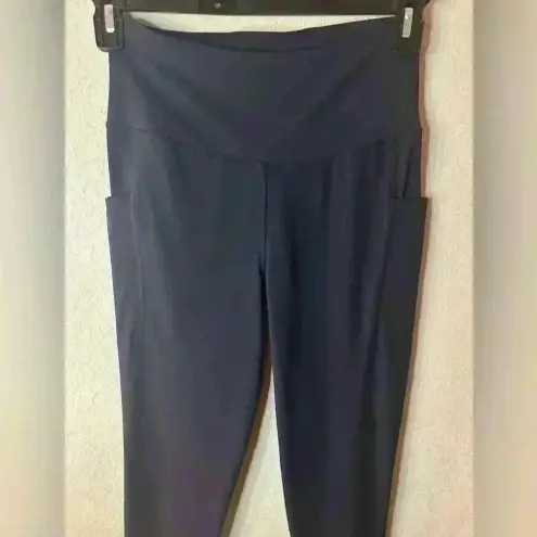 Baleaf  Flyleaf High Rise leggings w/ pockets Sz S NWT 23” navy