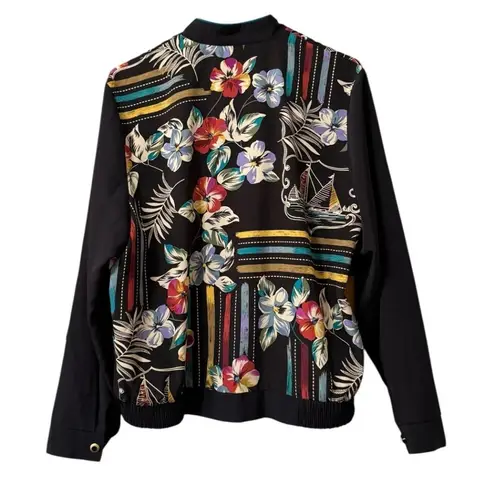 Popovitch Blazer Jacket Top Women Size Small Long Sleeve Button Down USA MADE