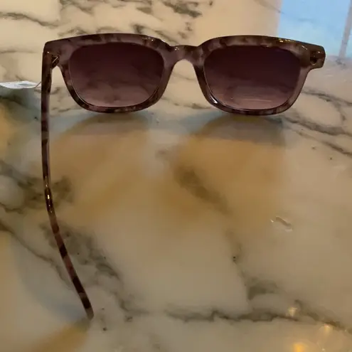 J.Crew NWT D Frame Purple Sunglasses - missing one arm