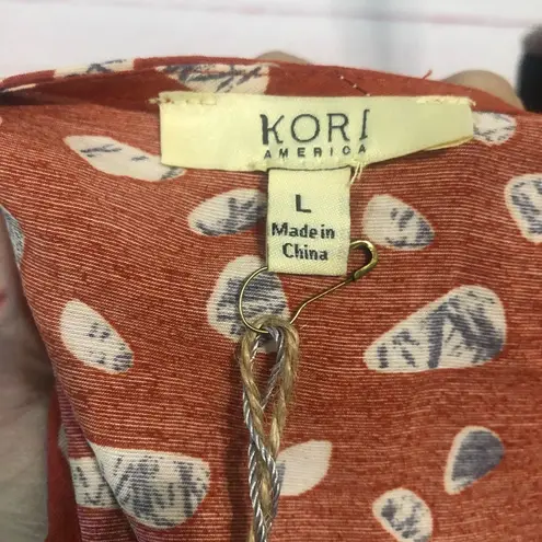 Kori 🍁HOST PICK 🍁NWT America Empire Waist Button Down Shift Dress