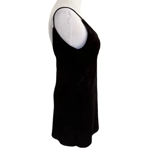 Kendall + Kylie  Black Velvet Mini Dress XS