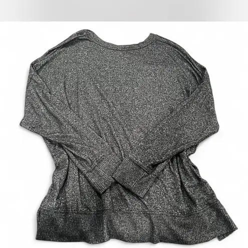 Time and Tru Gray Oversized 3/4 Sleeve Sweatshirt Size undefined