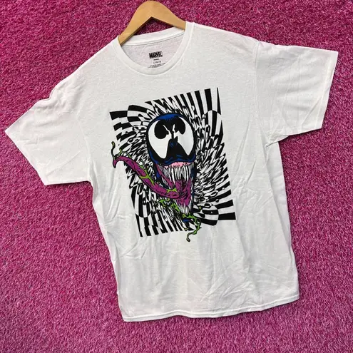 Venom Hypnotic Checkered the Alien Symbiote Marvel Tee L