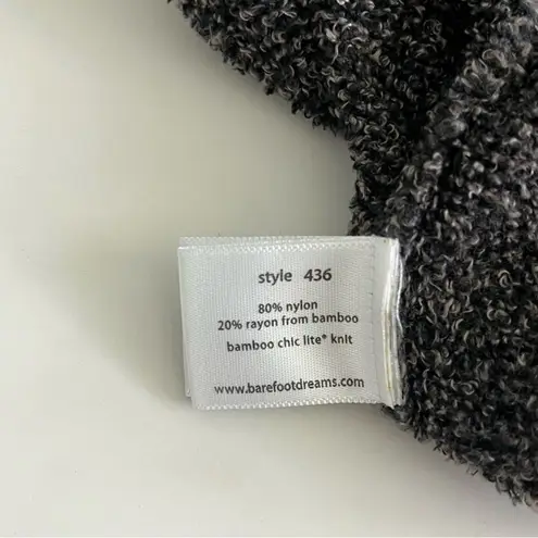 Barefoot Dreams Bamboo Chic Lite Calypso Wrap long cardigan in Midnight Sz S/M