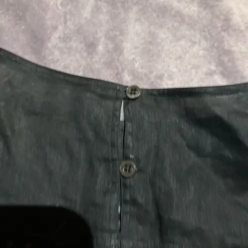 Valentino Garavani Valentino Vintage Black Ruffled Long Sleeve Blouse