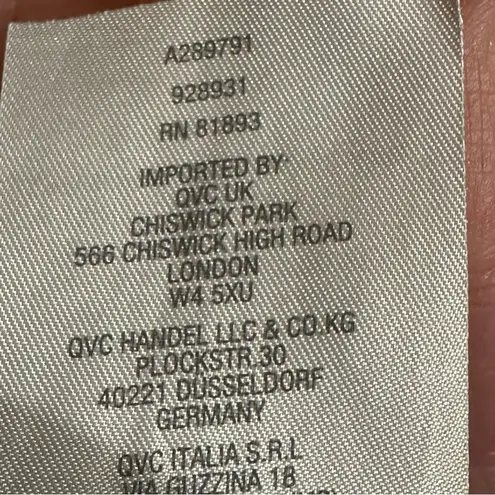 Isaac Mizrahi Black Pintuck Ankle Elastic Waist Stretch Pull On Pants 16 Tall