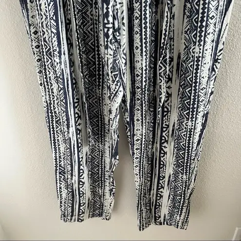 Cali 1856 Los Angeles Paperbag Linen Blend Baja Pants Printed Large