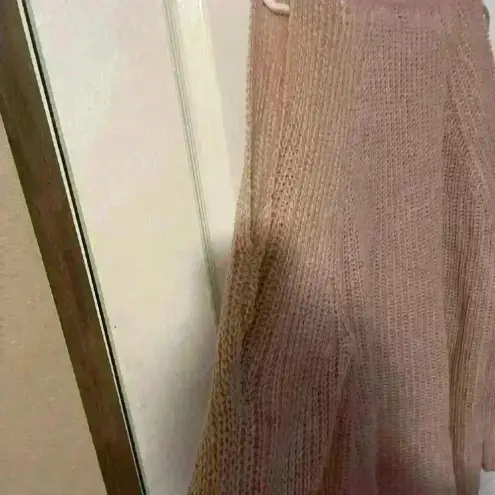 True Craft  pink plus size sweater‎