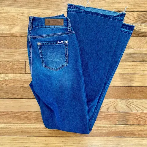 Seven7  Jeans Low Rise Flare Size 4