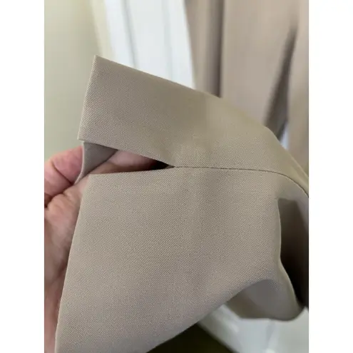 Lauren Vidal Paris Tan Pants Elastic Waist Size T5 US Size 12 Made in France