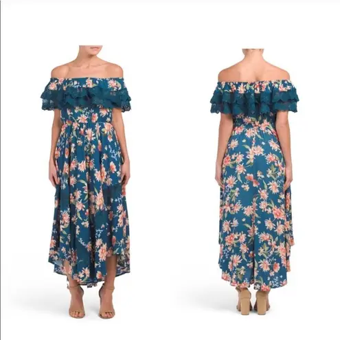 Jaase ✨HP✨ Positano Floral Maxi Tuscan Dress✨