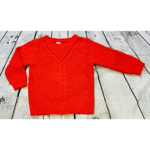 Daniel Cremieux Vibrant Orange Sweater