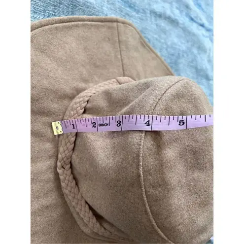 NWT! ASN Harper Floppy Tan Felt Hat in Oatmeal Tan Tan