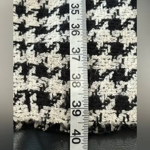 London Times Black and White Houndstooth Dress size 10