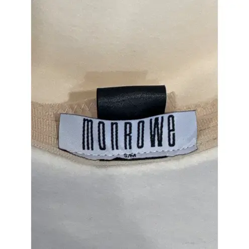 Monrowe Boater Hat With Veil Hat in Cream Small/Medium Womens Bridal