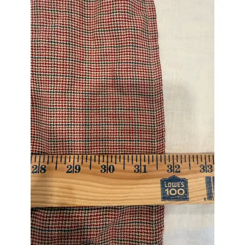 Toad & Co Long Sleeve Houndstooth Tunic Button Shirt Brown Women's Size Medium