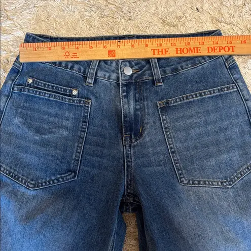 Flamingals NWOT'S Women's Wide Legged, Straight Jeans, Size Small Blue