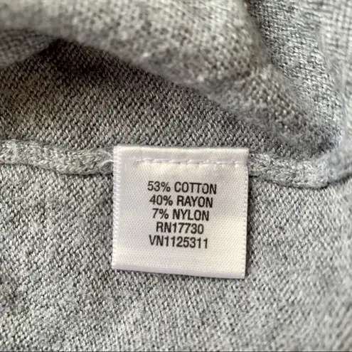 Liz Lange Grey Maternity Sweater, M