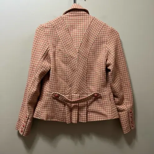 Tracy Reese  pink‎ plaid blazer size 2