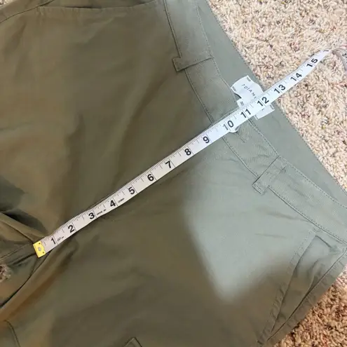 7Diamonds Nellie Cargo Pants Olive Green Flare Size 30