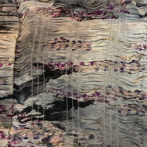 ALLSAINTS Lary Dionne Linen Silk Printed Dress | Size 10 | NWOT