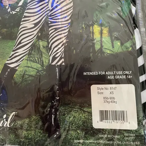 Dreamgirl Zebralicious Zebra Costume