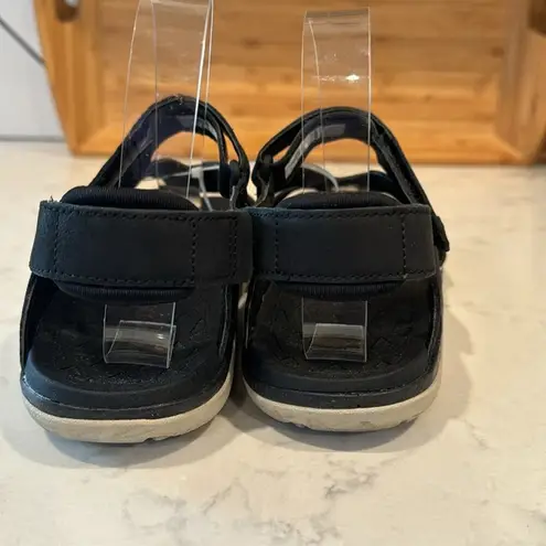 Merrell  Trailway Backstrap Leather BLACK gorpcore hiking camping walking size 8