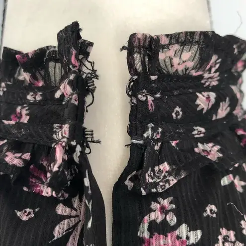 BCBGeneration  A-Line Halter Sleeveless Floral Mini Dress NWT Size Small