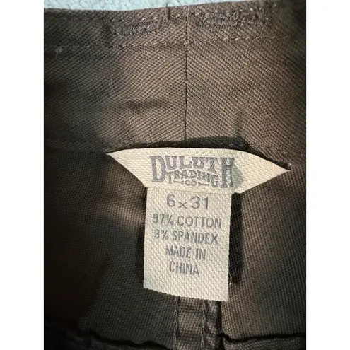 Women's Brown Duluth Pants Size 6x31 Size 6