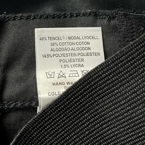 DL1961 Florence Maternity Instascupt Skinny Jeans Matte Black Size 25