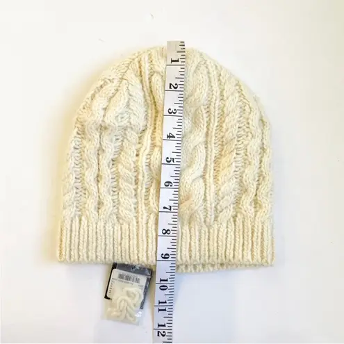 Club Monaco alpaca wool blend cable knit hat