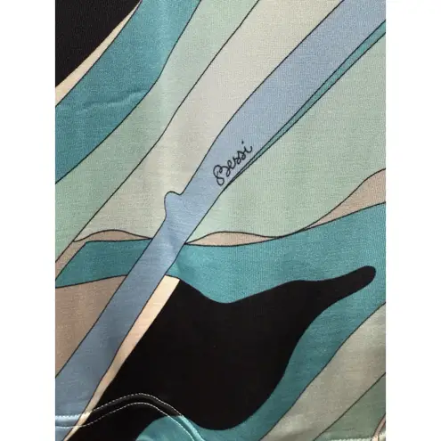 VTG Averardo Bessi Jersey Mod Print Skirt Set 90s Retro Italy Size 6