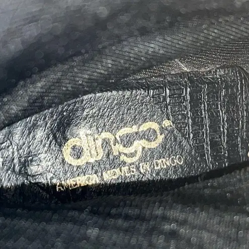 Dingo Vintage Black Womens Boots 6 Western Rodeo Boho Festival