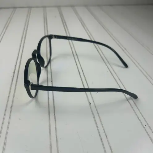 Feiyoco Blue Lightweight Round Frame Eyeglasses ā Unisex Fashion Glasses Black