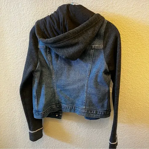 Hollister  Jean Jacket Hoodie, Size S
