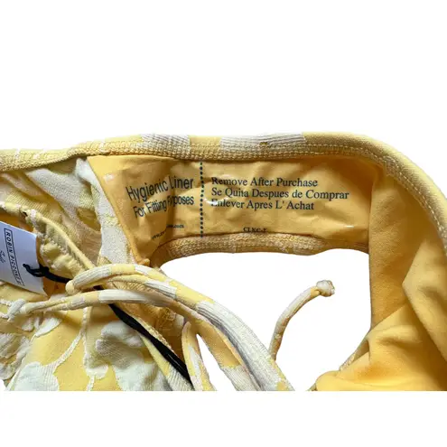 Robin Piccone  women's Sadie marigold Bikini Bottom Large‎ NEW $66