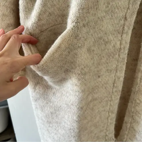 Wit & Wisdom Fringe Yoke Cardigan in Heather Oatmeal Size Large NWT - Image 4