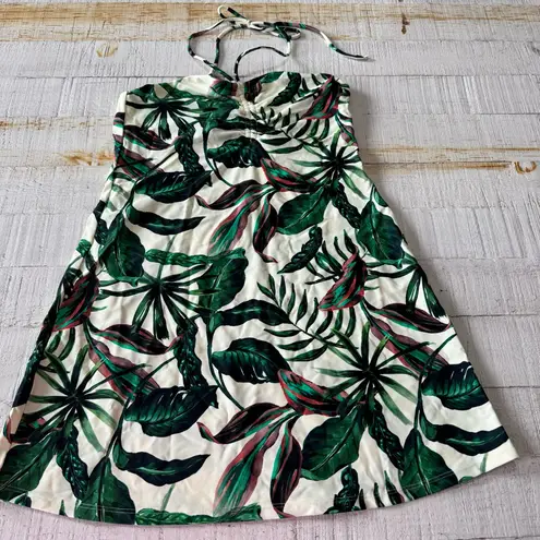 ANDIE Swim the Waikiki Dress NWT size Small Ivory Palm Print Swim Beach Coverup