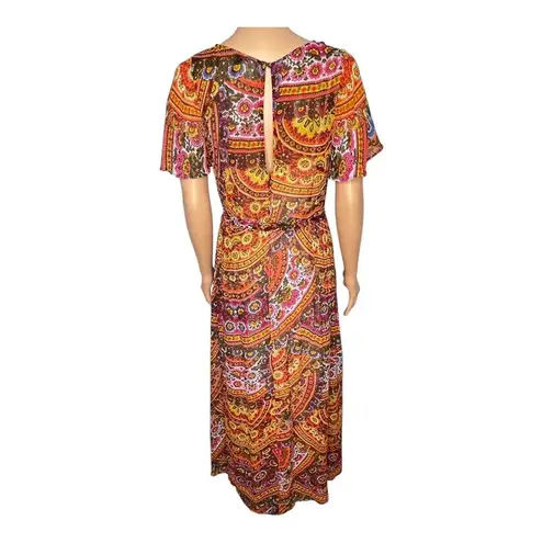 Akemi + Kin Anthropologie Murol Wrapped Boho Maxi Dress size 12