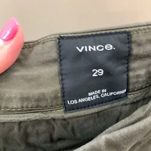 Vince  Classic Chino Pant in Surplus Green Pants