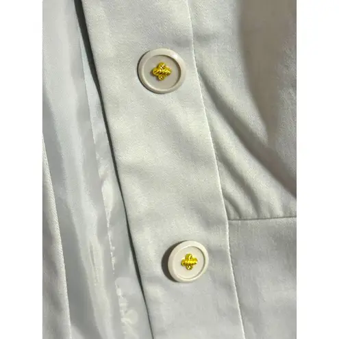 Charter Club Gray Peplum Button Front Blazer Jacket Size 12 NWT